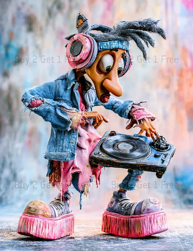 Hipster Punk Street Junk Journals