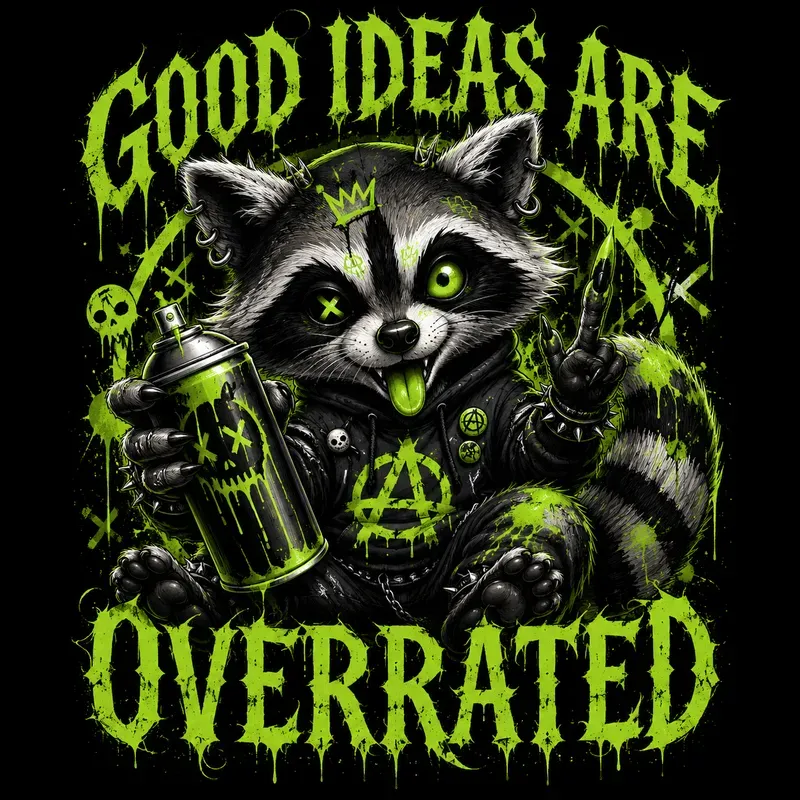 Dark Cute Chaos Mascot Tshirts
