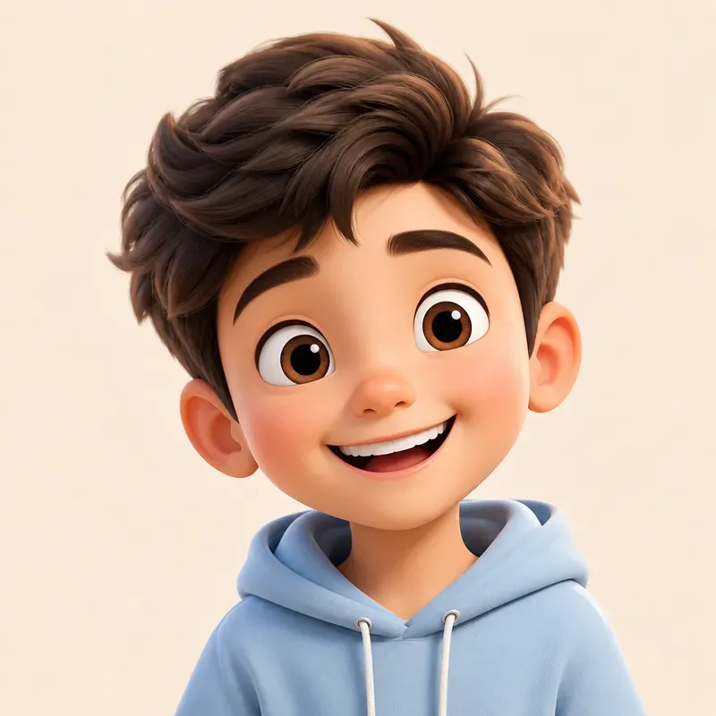 Cute Stylized 3D Cartoon Portraits