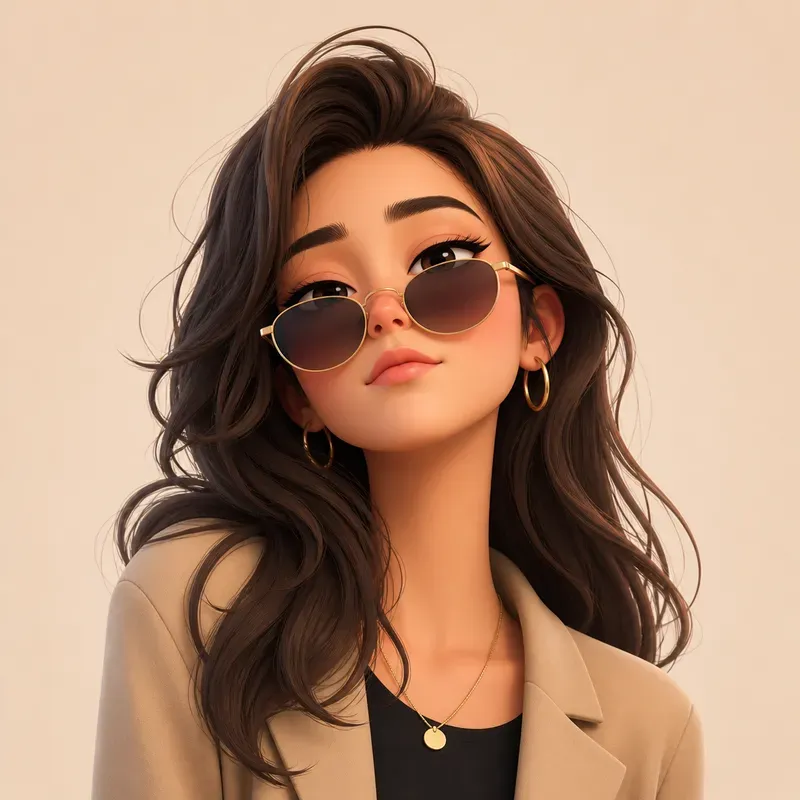 Cute Stylized 3D Cartoon Portraits
