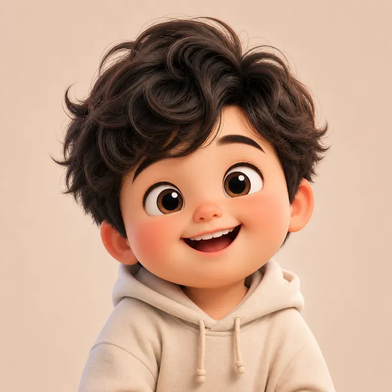 Cute Stylized 3D Cartoon Portraits