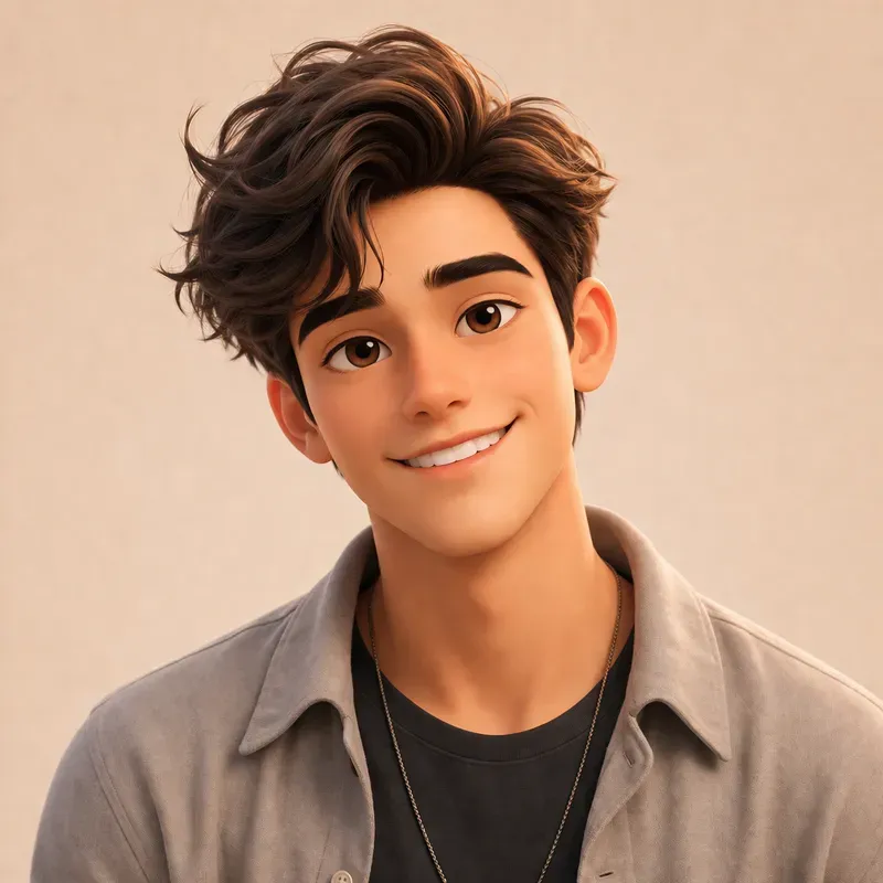 Cute Stylized 3D Cartoon Portraits
