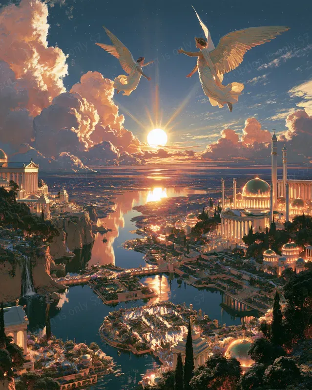 Luminous Mythic Dreamscapes