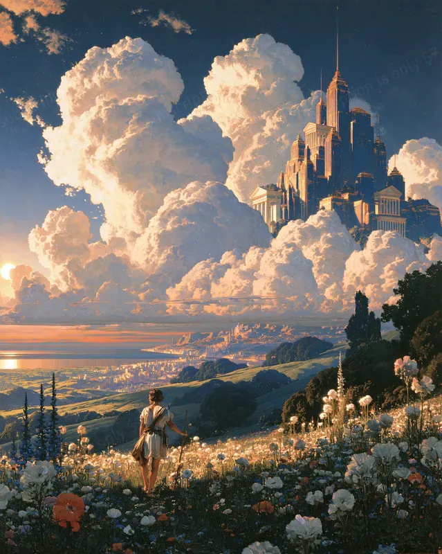 Luminous Mythic Dreamscapes