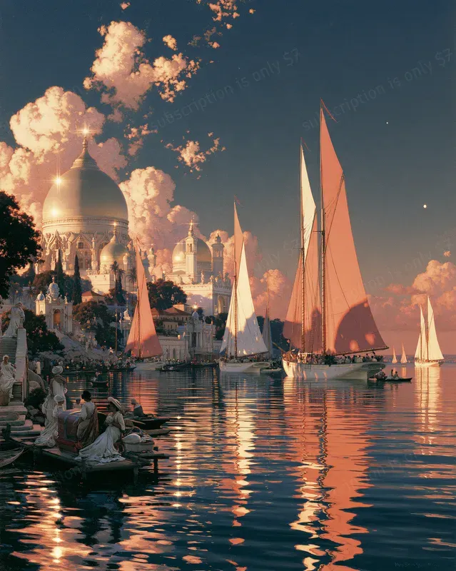 Luminous Mythic Dreamscapes