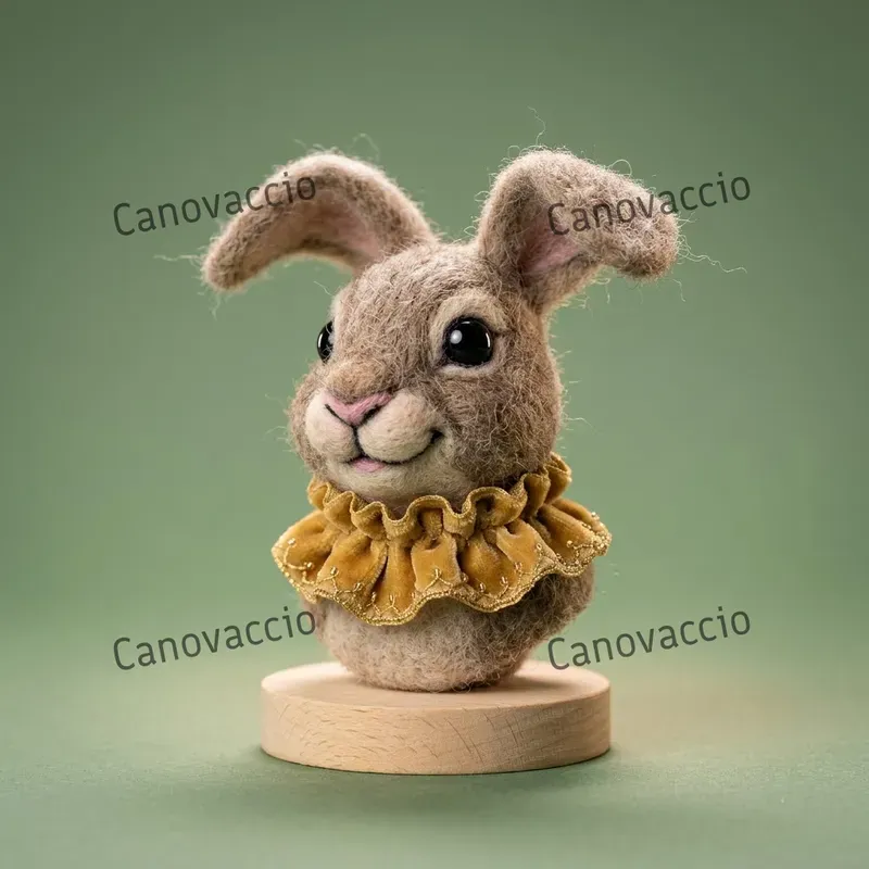 Needle Felted Wool Custom Portraits