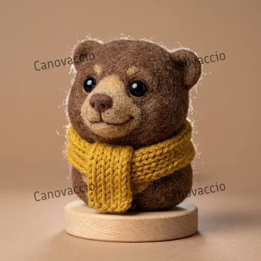 Needle Felted Wool Custom Portraits