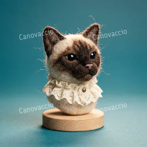 Needle Felted Wool Custom Portraits