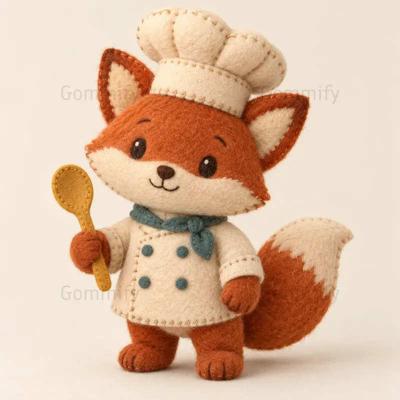 Felt Animal Career Mascots