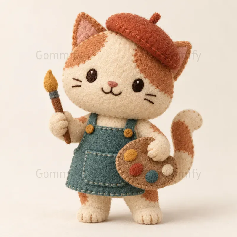 Felt Animal Career Mascots