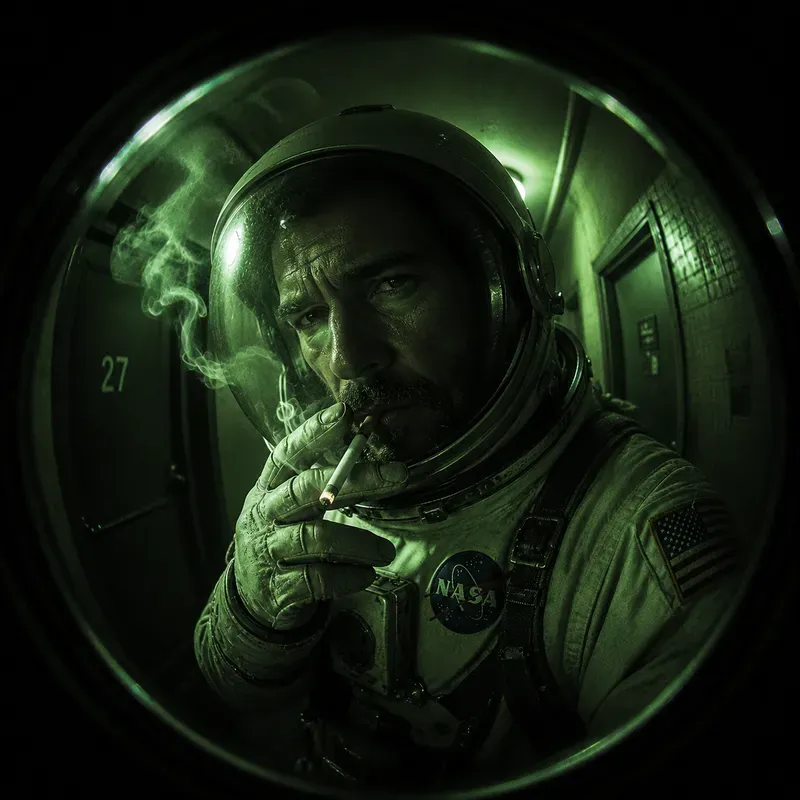 Peephole Surveillance Portraits