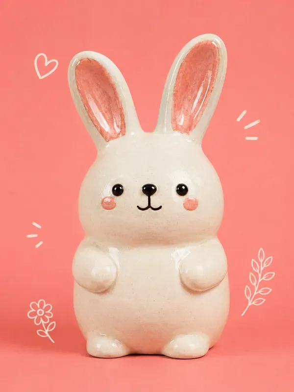 Handcrafted Ceramic Clay Character Art