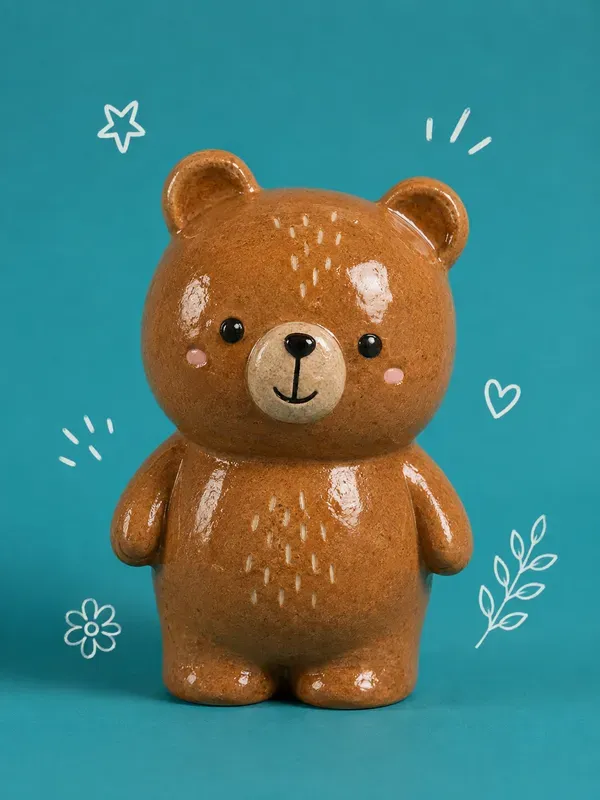 Handcrafted Ceramic Clay Character Art