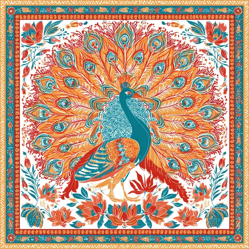 Folk Art Illustration Generator