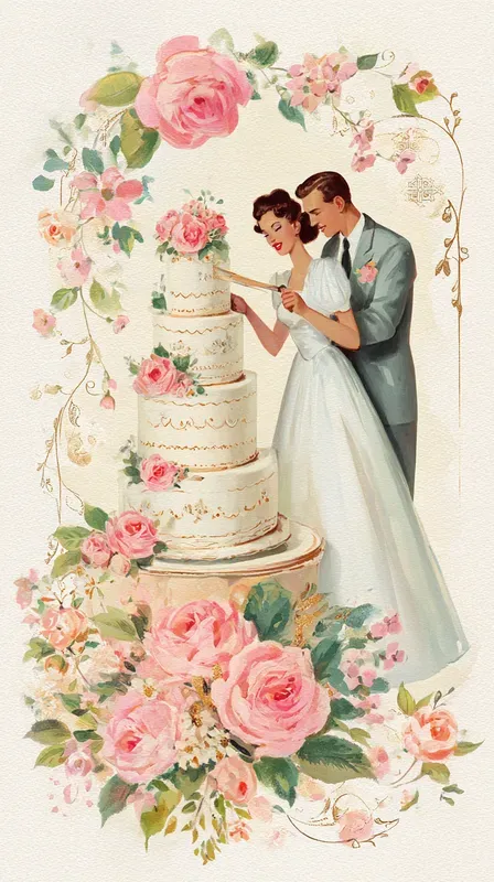 Romantic Vintage Wedding Invitations
