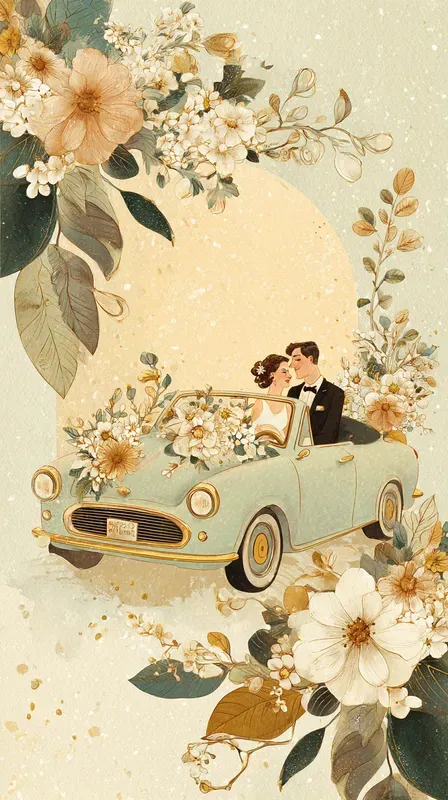 Romantic Vintage Wedding Invitations