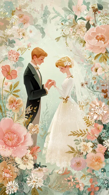 Romantic Vintage Wedding Invitations
