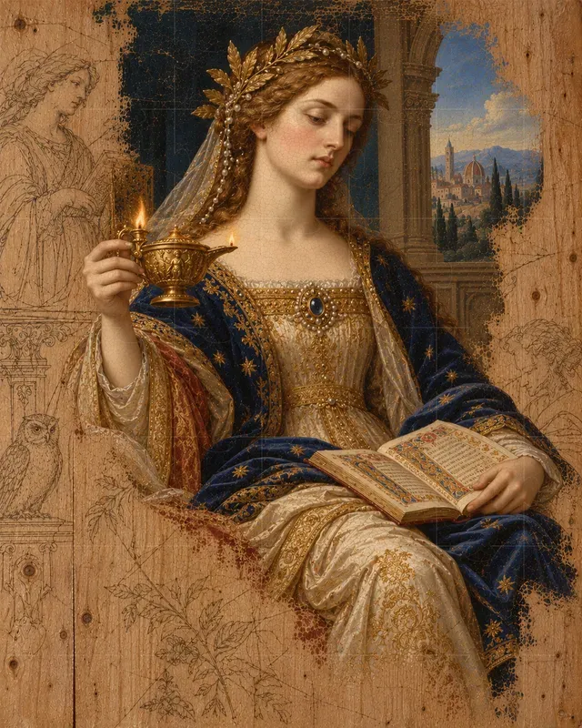 Renaissance Egg Tempera Art