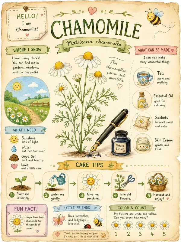 Botanical Educational Activity Pages