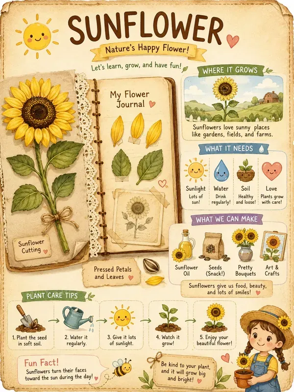 Botanical Educational Activity Pages