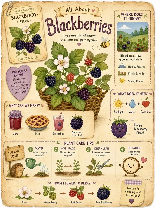 Botanical Educational Activity Pages