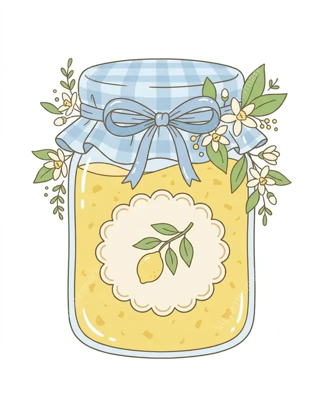 Lemon Cottagecore Clipart