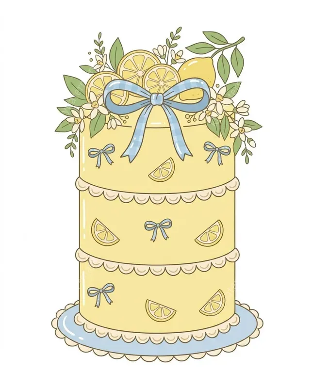 Lemon Cottagecore Clipart