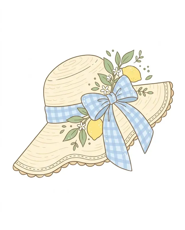 Lemon Cottagecore Clipart