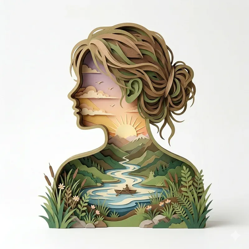 Detailed Silhouette Diorama Artworks