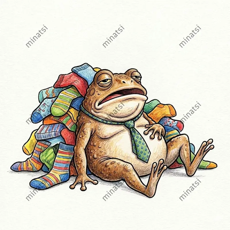 Funny Storybook Animal Character Art