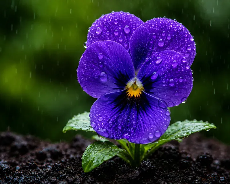 Rainkissed Macro Flower Photos