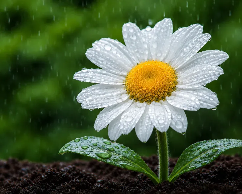 Rainkissed Macro Flower Photos