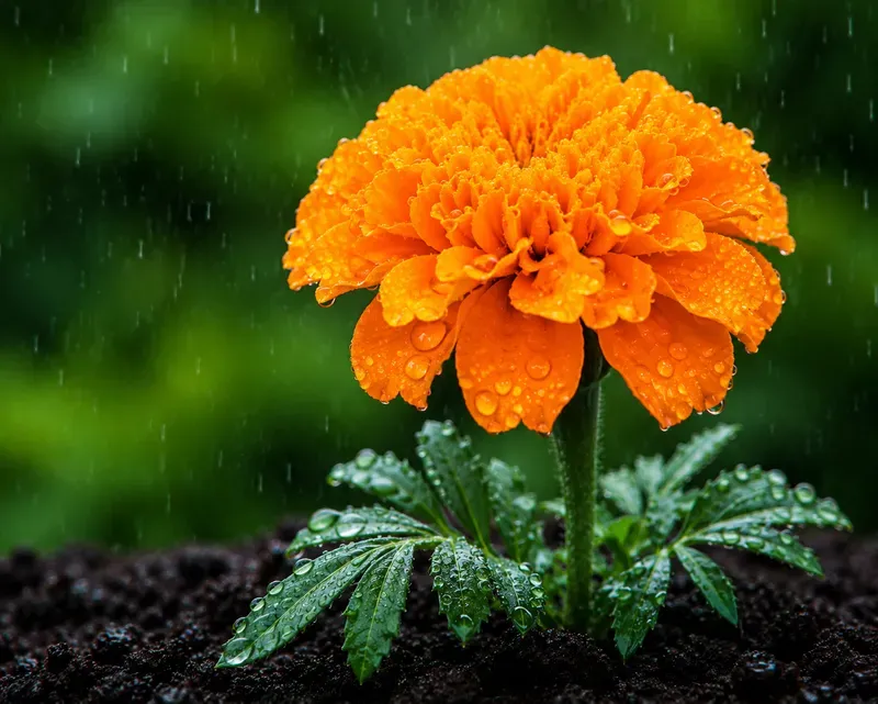 Rainkissed Macro Flower Photos