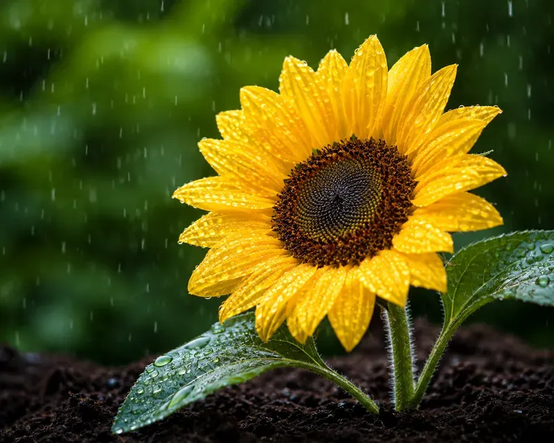 Rainkissed Macro Flower Photos