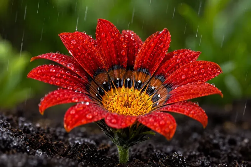 Rainkissed Macro Flower Photos