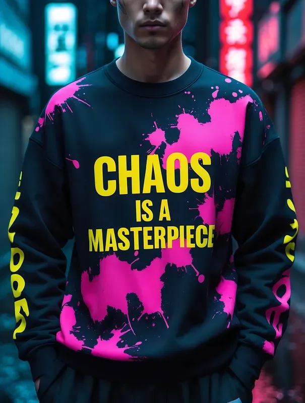 Pro Typography Realistic Apparel