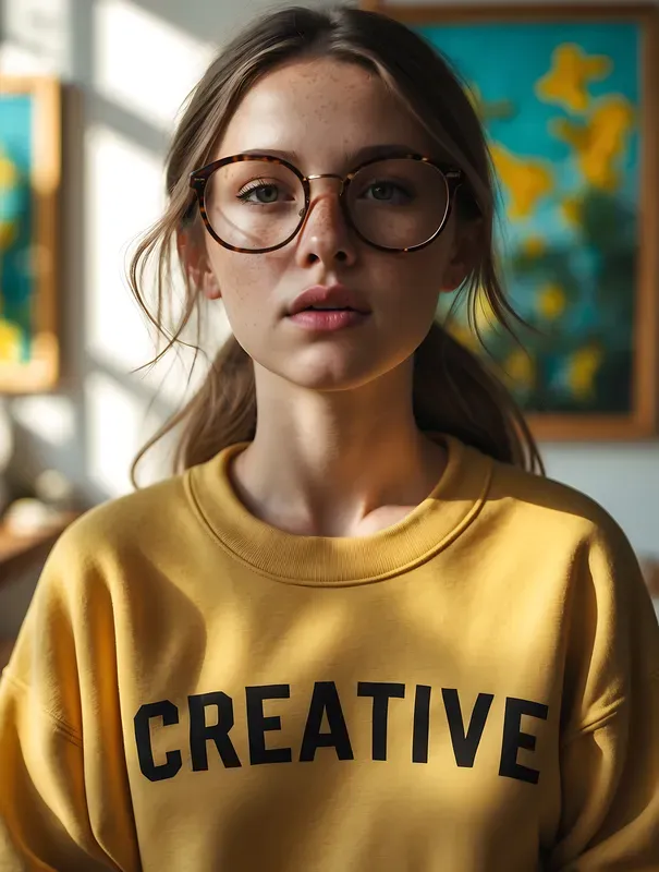 Pro Typography Realistic Apparel