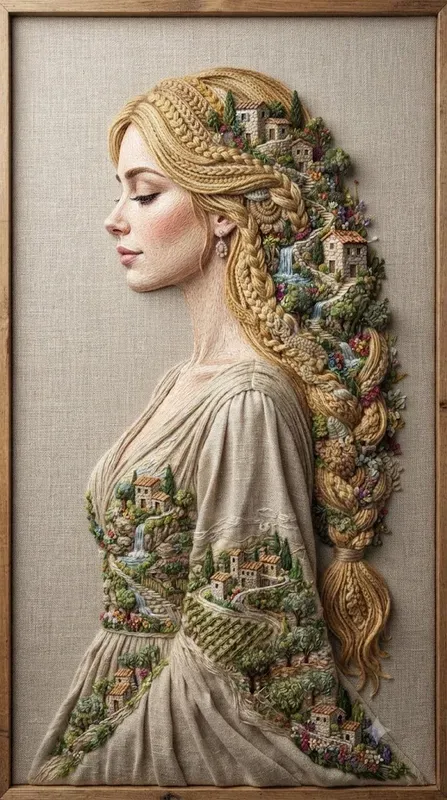 Crochet Heirloom Fiber Art