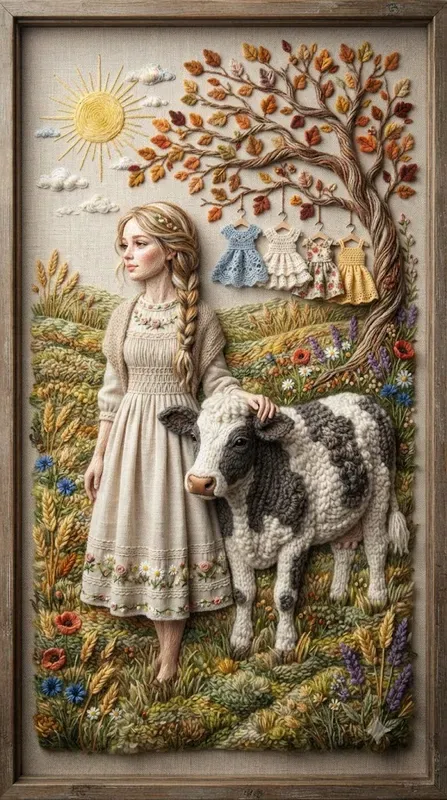 Crochet Heirloom Fiber Art