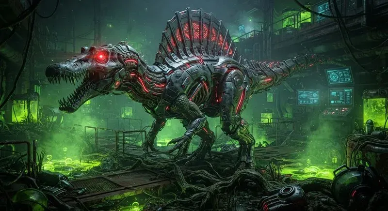 3D Dinosaur Art