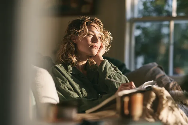Mindful Morning Wellness Stock Photos