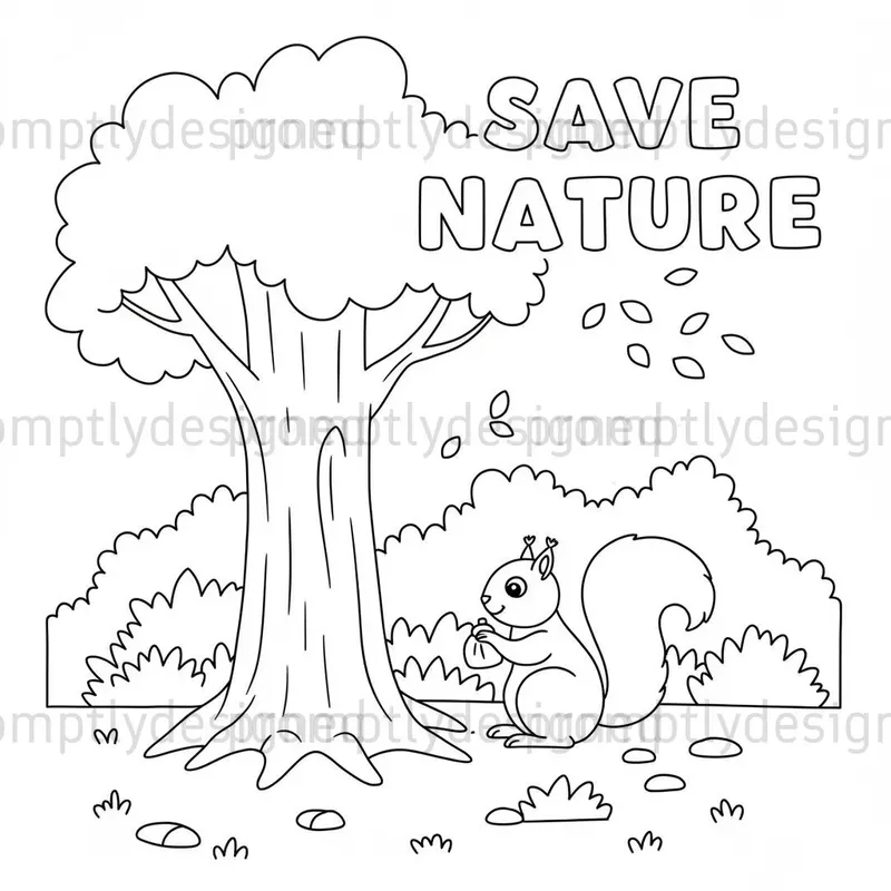 Earth Day Coloring Pages For Kids