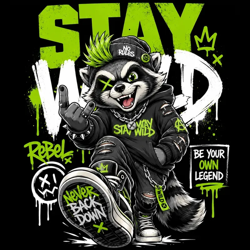 Street Mascot Typography Packs