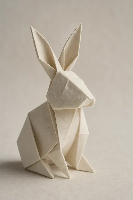 Realistic Origami Paper Art