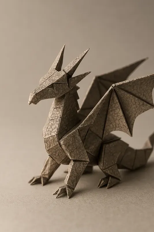 Realistic Origami Paper Art