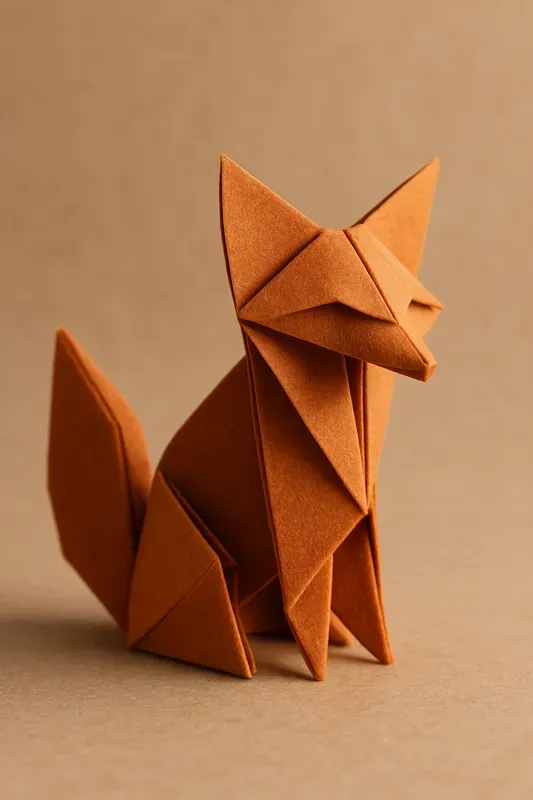 Realistic Origami Paper Art