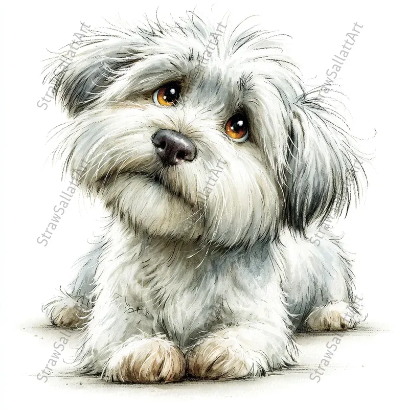 Cute Kawaii Dog Tshirt Cliparts
