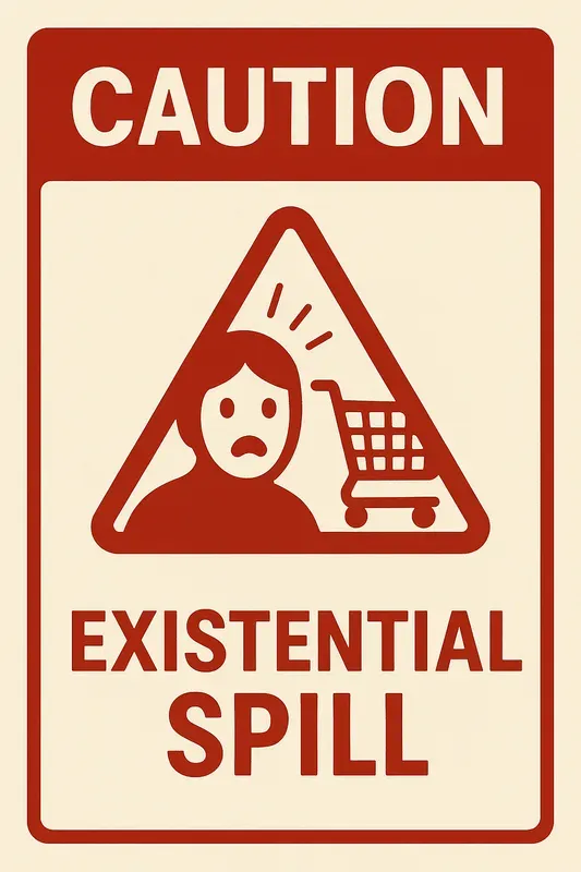 Absurd Emotional Warning Signs ChatGPT Image Prompt | PromptBase