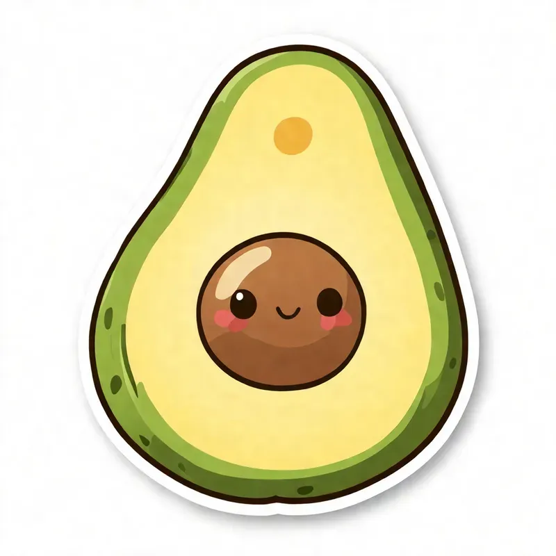 Cute Doodle Sticker Illustrations