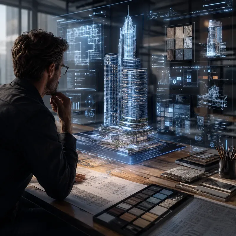 Cinematic Holographic Workspace Concepts